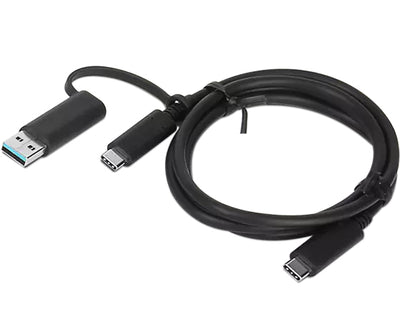 Lenovo 4X90U90618 USB cable USB 3.2 Gen 1 (3.1 Gen 1) 1 m USB A/USB C