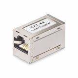 StarTech.com Shielded RJ45 Coupler, Inline Cat6a Coupler, Female to Fe