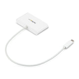 StarTech.com 3-Port USB-C Hub with Gigabit Ethernet - USB-C to 3x USB-
