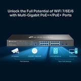 Commutateur géré L2+ TP-Link Omada 16 ports 2,5G et 2 ports 10GE SFP+ avec