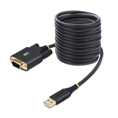 10FT USB TO SERIAL CABLE USB TO DB9 RS232 ADAPTER