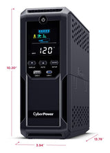 1500VA 900W Mini Tower AVR UPS 12 Outlet LCD Serial USB 3YR WTY