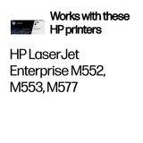 HP 508A Black Original LaserJet Toner Cartridge, 6000 Pages