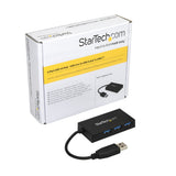 StarTech.com 4 Port USB 3.0 Hub - USB Type-A Hub with 1x USB-C & 3x US