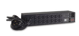 APC Rack PDU, Commuté, 2U, 30A, 120V, (16) 5-20