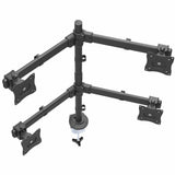 StarTech.com Desk Mount Quad Monitor Arm - Ergonomic VESA 4 Monitor Mo