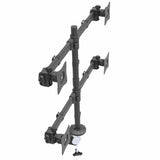StarTech.com Desk Mount Quad Monitor Arm - Ergonomic VESA 4 Monitor Mo