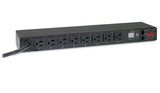 APC AP7801B PDU mesuré - 8 prises, 20A, rack 1U