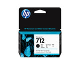 Cartouche d'encre DesignJet noir HP 712 de 38 ml