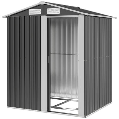 5ft x 4ft Garden Metal Storage Shed