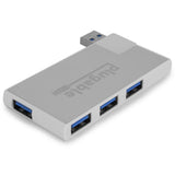 Plugable Technologies USB Hub, Rotating 4 Port USB 3.0 Hub, Driverless