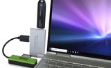 Plugable Technologies USB Hub, Rotating 4 Port USB 3.0 Hub, Driverless