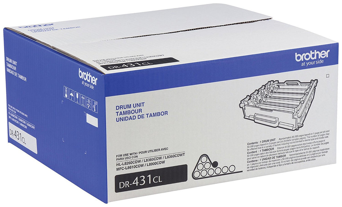 Brother DR-431cl Drum Unit - 30,000 Page Yield