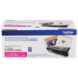 Cartouche de toner magenta Brother TN-433M - 4000 pages