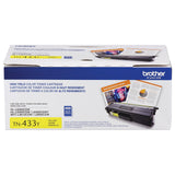 Cartouche de toner jaune Brother TN-433Y - 4000 pages