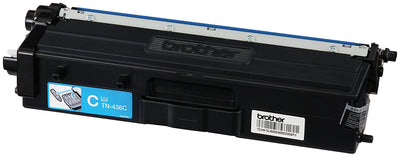 Brother TN-436C Cyan Toner Cartridge - 6,500 Pages