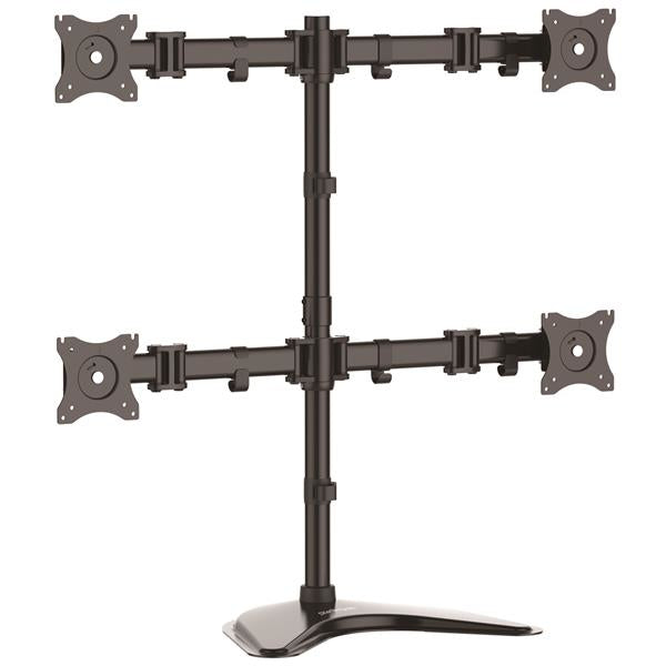 Support de bureau pour quatre moniteurs StarTech.com - Articulé - Jusqu'à 27 po