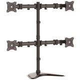 Support de bureau pour quatre moniteurs StarTech.com - Articulé - Jusqu'à 27 po