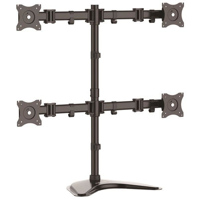 StarTech.com Quad-Monitor Desktop Stand - Articulating - For up to 27