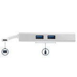 Adaptateur multiport USB-C StarTech.com - Station d'accueil de voyage USB-C avec
