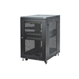 StarTech.com 18U Enterprise-Grade Server Rack Cabinet Kit, 19in Enclos