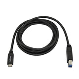 StarTech.com Câble USB-B vers USB-C 6,6pi (2m), USB 5Gbps, cordon de données