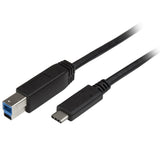 StarTech.com Câble USB-B vers USB-C 6,6pi (2m), USB 5Gbps, cordon de données