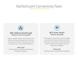 StarTech.com USB 2.0 to 10/100 Mbps Ethernet Network Adapter Dongle -