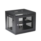 StarTech.com Armoire Réseau 4-Montants 9U Monté Mur avec Tablette 1U, 19
