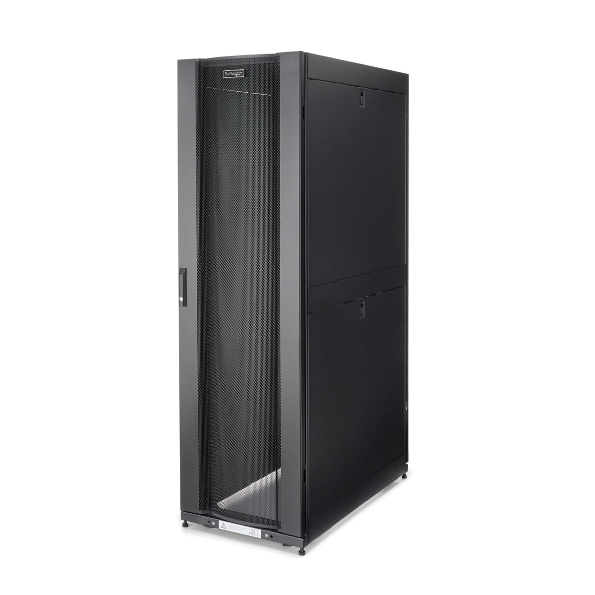 StarTech 42U 4-Post Open Frame Rack, 19in, 22-40in, 600kg/1323lb, Mob