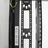 StarTech 42U 4-Post Open Frame Rack, 19in, 22-40in, 600kg/1323lb, Mob