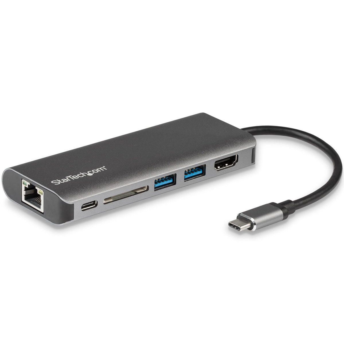 Adaptateur multiport USB C StarTech.com, station d'accueil USB-C portable vers HDMI 4K
