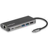 Adaptateur multiport USB C StarTech.com, station d'accueil USB-C portable vers HDMI 4K