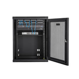 StarTech.com Armoire murale réseau 4 montants 15U avec tablette 1U, 19