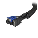 StarTech.com 6.5' (2m) Cable Management Sleeve - Flexible Coiled Cable