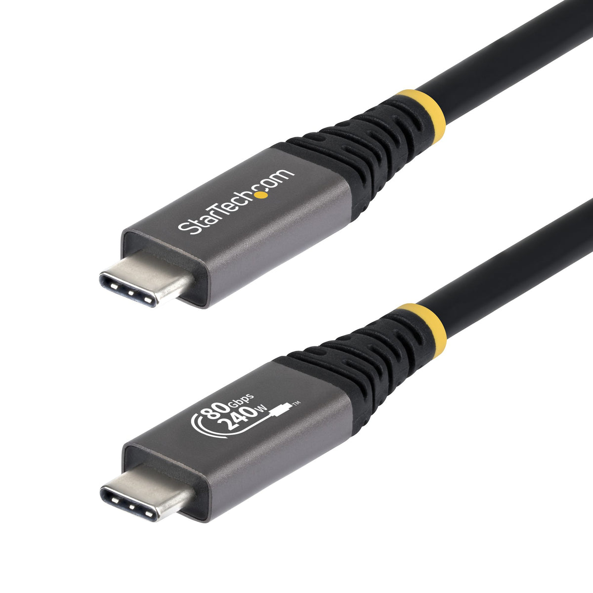 Câble USB4 StarTech.com 5 pi (1,5 m), 80 Gbps, certifié USB-IF USB-C