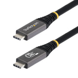 CÂBLE USB4 1,5 PI NOIR CERTIFIÉ USB-IF 8K120/DP2.1/240W/80GBPS