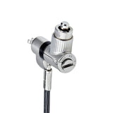 StarTech.com 3-in-1 Universal Laptop Lock 6.6ft (2m), Master Keyed Loc