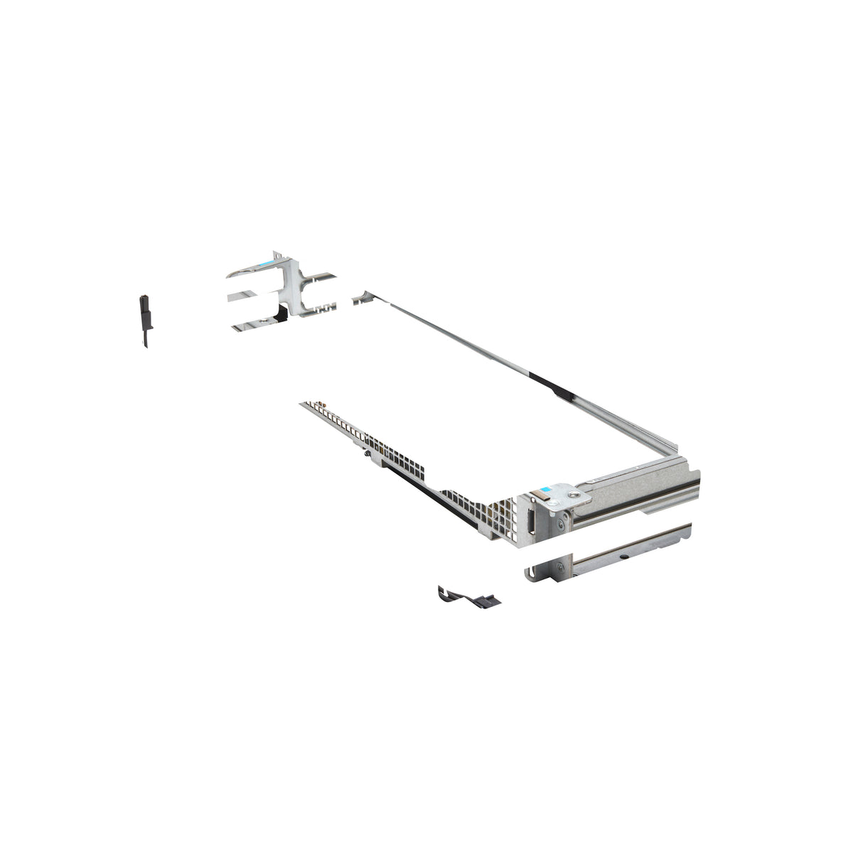 HP Z4 Rack Double PCIe Gen5 x16 + PCIe Gen5 x16(x8) Trousse Riser inter