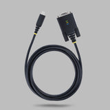 6.6FT USB-C TO SERIAL TO NULL MODEM ADAPTER CABLE - FTDI RS232