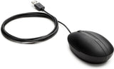HP 320M Wired Mouse - Ambidextrous USB Optical