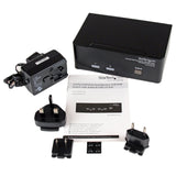 Commutateur KVM VGA DVI dual moniteur 2 ports StarTech.com USB avec audio et U