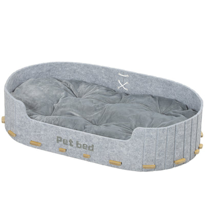 Dog Bed, Felt Cat Couch Sofa for Small Medium Dogs
