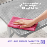 Foldable Pet Grooming Table for Dogs Cats with Adjustable Arm
