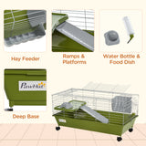 Small Animal Cage, Rolling Bunny Cage