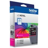 Cartouche d'encre magenta haute capacité Brother LC401XLMS