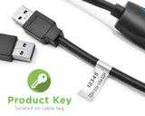 Plugable Technologies USB 3.0 Transfer Cable, Unlimited Use, Transfer
