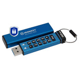Kingston Technology IronKey 32GB Keypad 200, FIPS 140-3 Lvl 3 AES-256