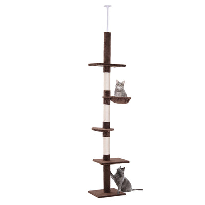 8.5ft Cat Climbing Tree 5-Tier