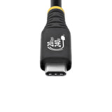 CÂBLE USB4 NOIR 6PI CERTIFIÉ USB-IF 4K120/DP2.1/240W/20GBPS